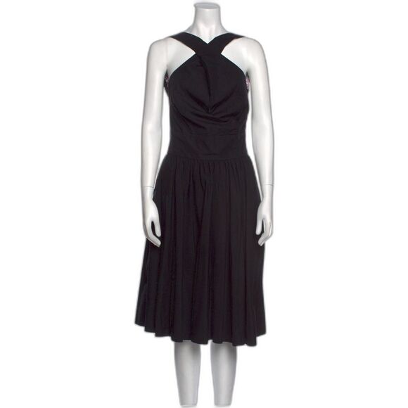 Sophie Theallet Halter Neck Midi Length Dress Size 8 - Picture 1 of 9